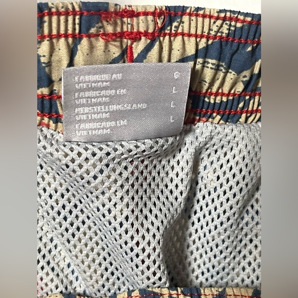 Columbia Men's All Over Jungle Colorblock Print Fast Drying 
Swim Trunks Size L - Picture 9 of 12